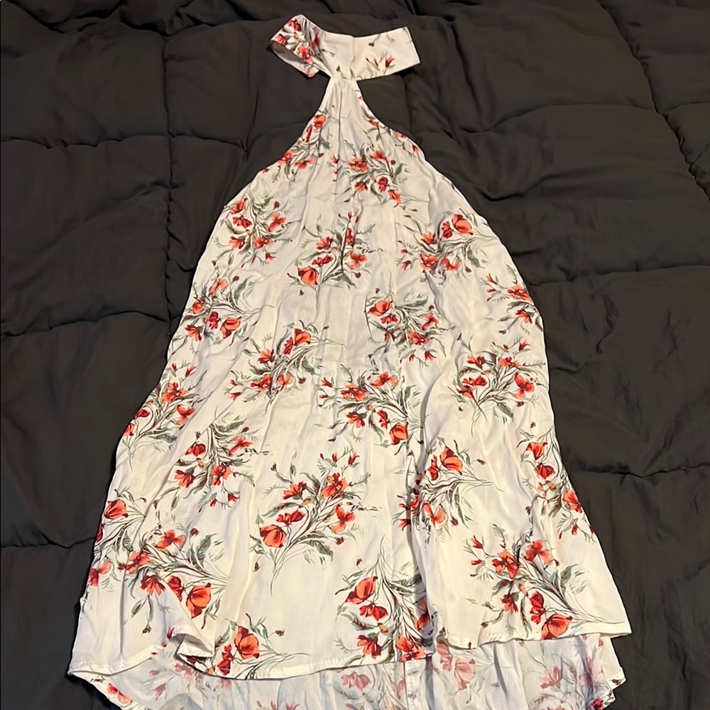 Floral Halter Dress